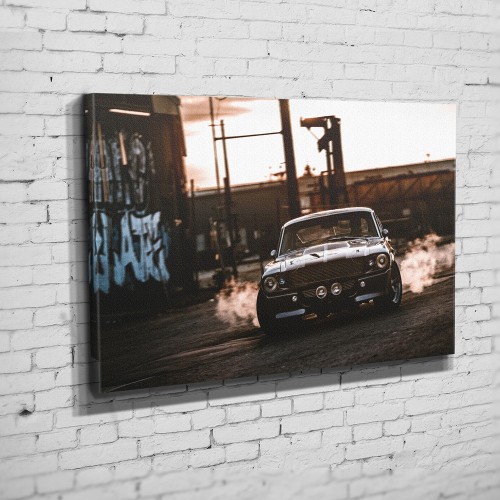 1967 FORD Mustang Eleanor "Gone in 60 Seconds" Wandbild -...