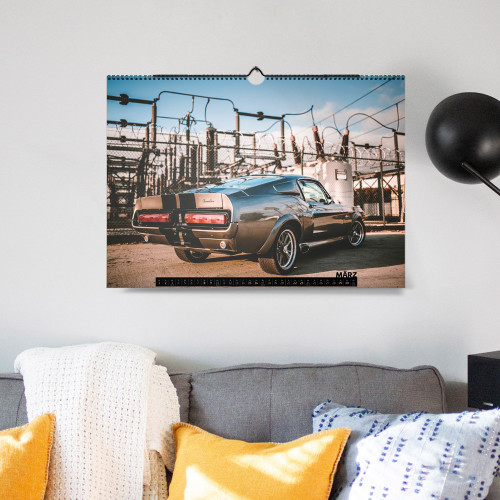 Rückseite - Wandkalender "Go-Baby-Go" 2023 (DIN A2) - ChromeCars®