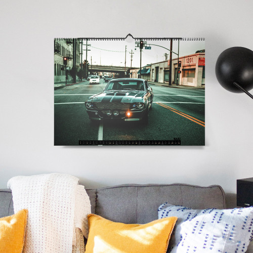 Rückseite - Wandkalender "Go-Baby-Go" 2023 (DIN A2) - ChromeCars®