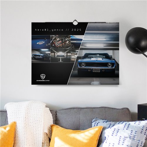 copy of ChromeCars® Wall Calendar "Fast and Furious Yenko Camaro SYC " 2023 (DIN A2)