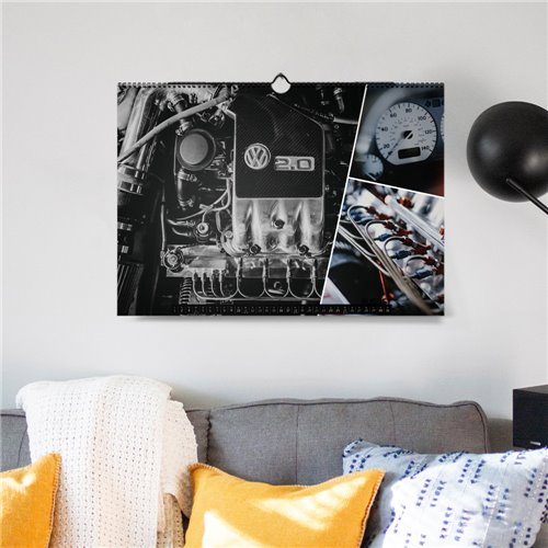 copy of ChromeCars® Wall Calendar "Fast and Furious VW Jetta" 2023 (DIN A2)