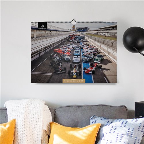 ChromeCars® Wandkalender "TRACKDAY" 2025 (DIN A2)