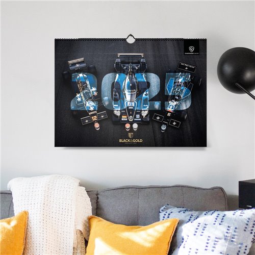 copy of ChromeCars® Wall Calendar "BLACK&GOLD - LOTUS Collection" 2023 (DIN A2)