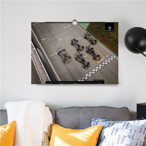 copy of ChromeCars® Wall Calendar "BLACK&GOLD - LOTUS Collection" 2023 (DIN A2)