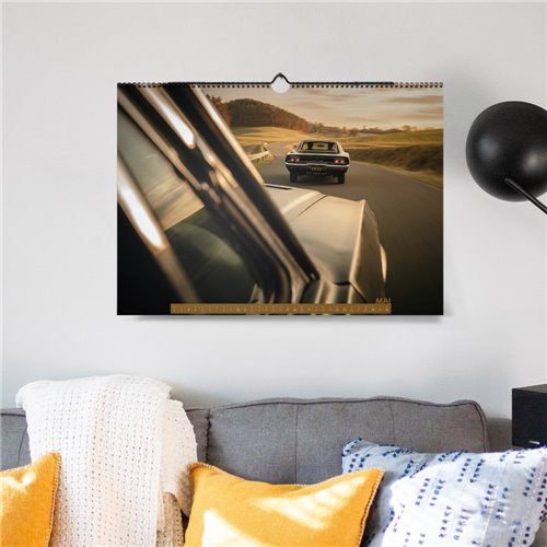 copy of ChromeCars® Wall Calendar  "The Real Bullitt Charger" 2023 (DIN A2)