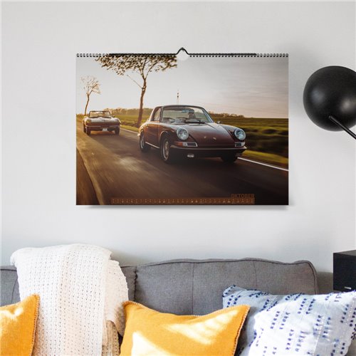 ChromeCars® Wandkalender "Retrospektiv" 2025 (DIN A2)