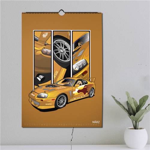 copy of ChromeCars® Wandkalender - MOVIE STARS 2024 (DIN A2)