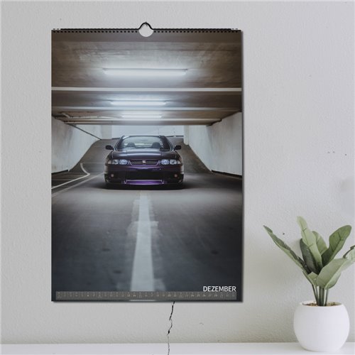 ChromeCars® Wandkalender - Nissan Skyline R33 GT-R V-spec MNPI - 2025 (DIN A2)