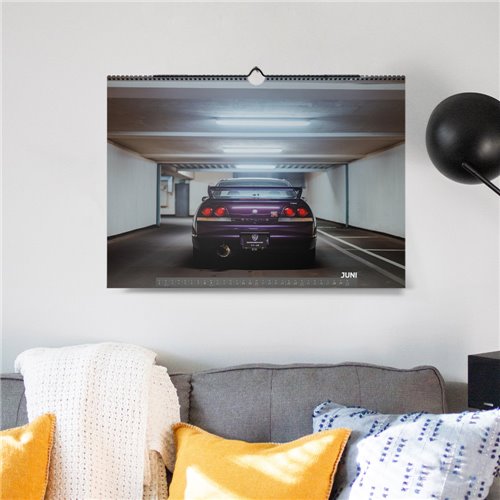 ChromeCars® Wandkalender - Nissan Skyline R33 GT-R V-spec MNPI - 2025 (DIN A2) ChromeCars® Wandkalender - Nissan Skyline R33 GT-R V-spec MNPI - 2025 (DIN A2)