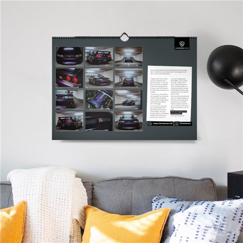 copy of ChromeCars® Wall Calendar "Fast and Furious Yenko Camaro SYC " 2023 (DIN A2)