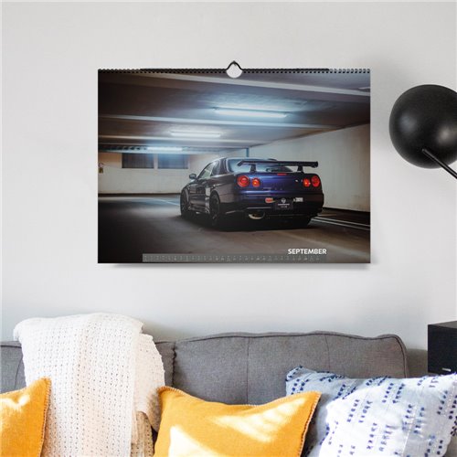 copy of ChromeCars® Wall Calendar "Fast and Furious Yenko Camaro SYC " 2023 (DIN A2)