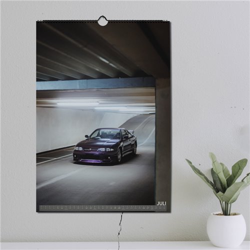 ChromeCars® Wandkalender - JDM Midnight-Purple Collection 2025 (DIN A2)